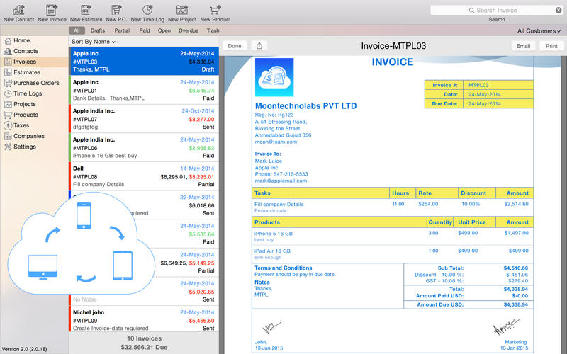 purchase order software for mac